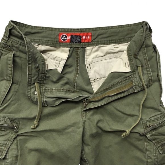 Molecule Originals army green cargo shorts medium army shorts military tactical - Picture 7 of 16